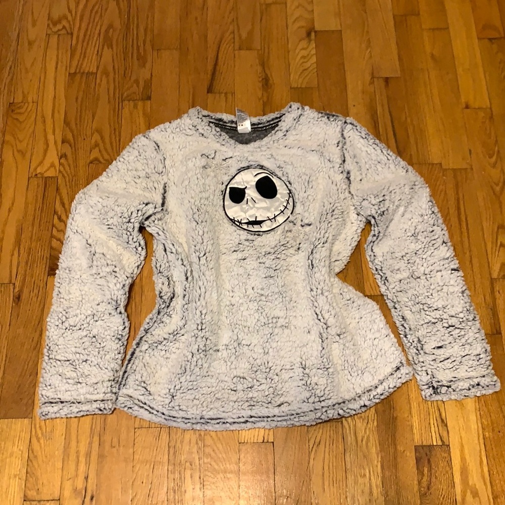 Brand new Jack Skellington Sherpa sweater